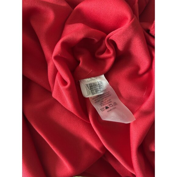 Vince Camuto Red Dress Plus Size 1X Cold Shoulder NWT Vamp Goth Cocktail - Picture 3 of 16